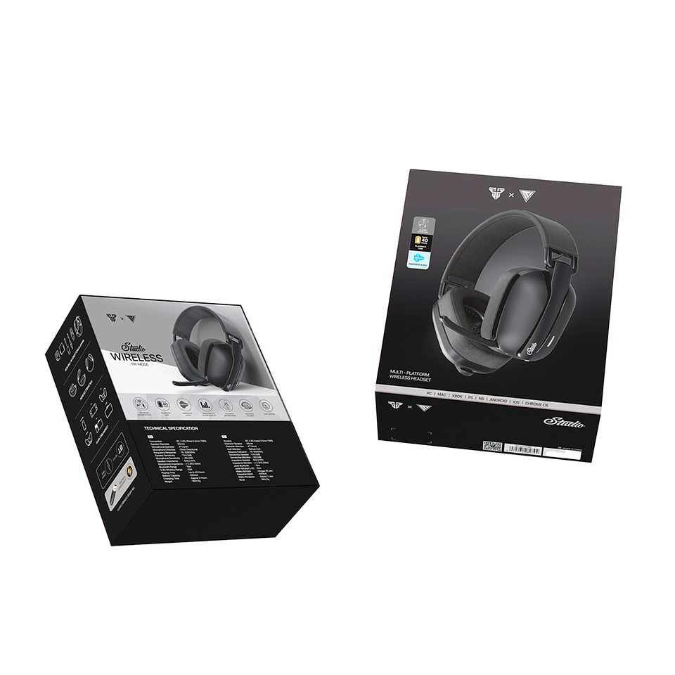 WHG03 STUDIO Black Audífonos Inalámbricos 7.1 Virtual 21