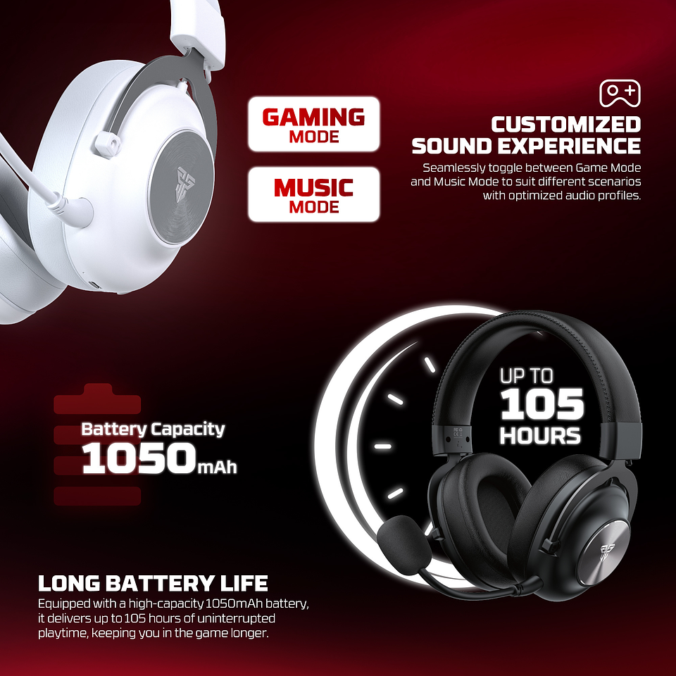 WHG05 STELLAR Black Audífonos Inalámbricos Multiplataforma 11