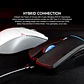 WGC3 CRYPTO White Gaming Mouse Inalámbrico 10.000 DPI - Miniatura 5