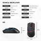 WGC3 CRYPTO White Gaming Mouse Inalámbrico 10.000 DPI - Miniatura 10