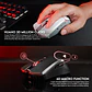 WGC3 CRYPTO White Gaming Mouse Inalámbrico 10.000 DPI - Miniatura 4