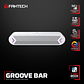 BS160 GROOVE BAR White Gaming Soundbar RGB - Miniatura 1