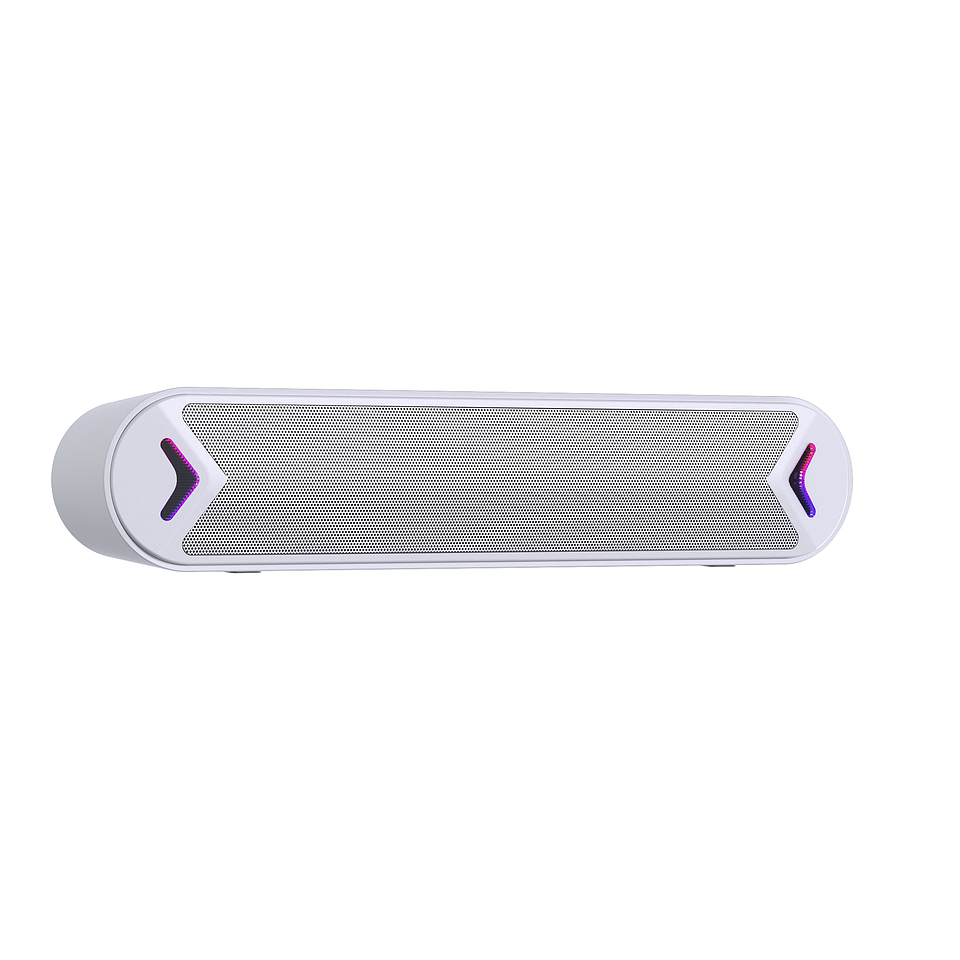 BS160 GROOVE BAR White Gaming Soundbar RGB 4