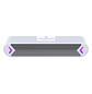 BS160 GROOVE BAR White Gaming Soundbar RGB - Miniatura 2