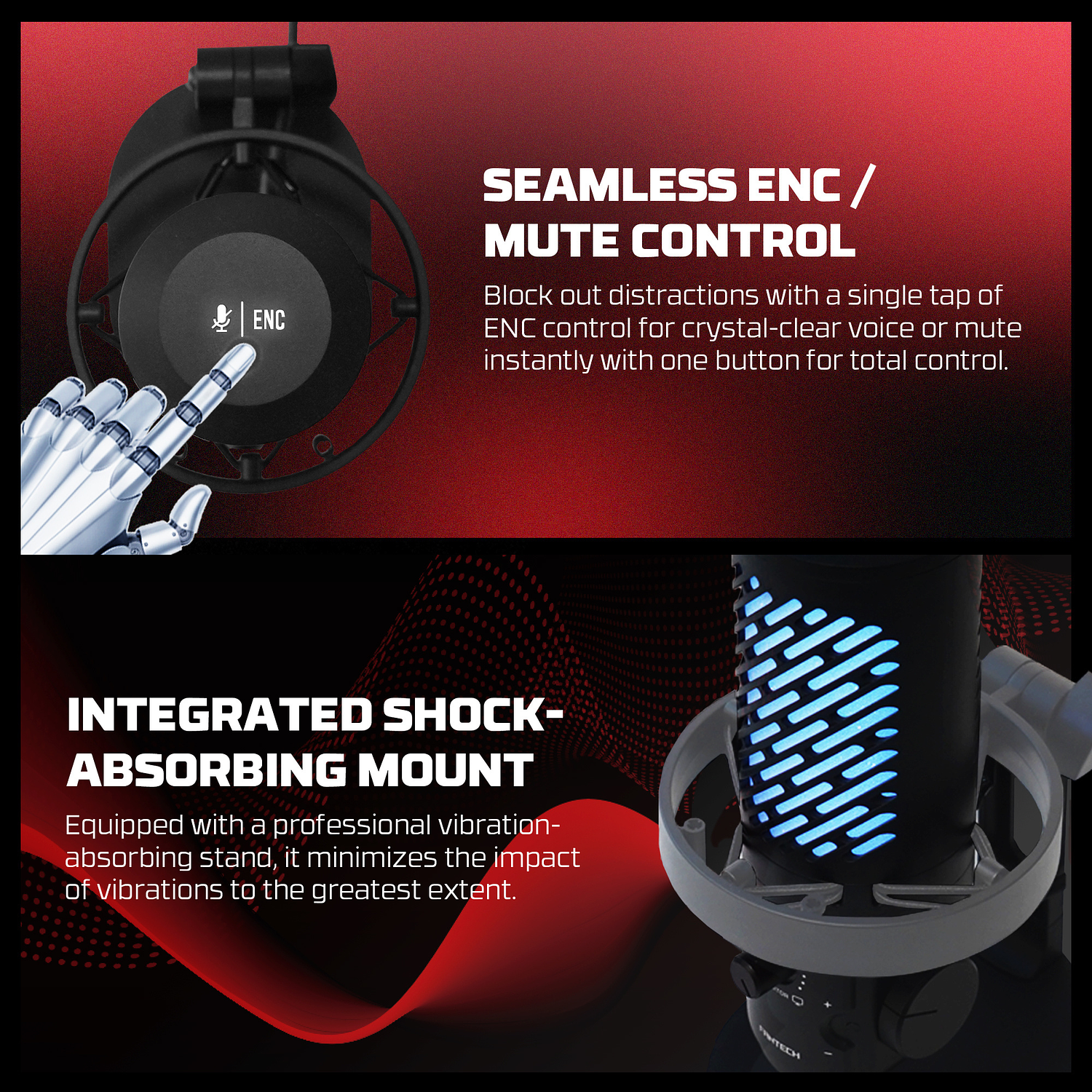 MCX04 LEVIOSA AURA Black Micrófono Profesional PC Cardioide Iphone Mac  10