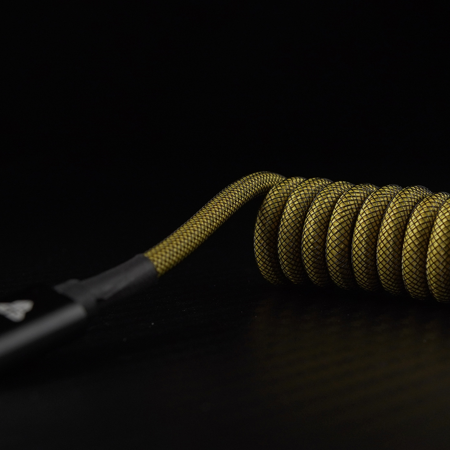 AC701 Yellow Cable Rizado USB C a USB A 7