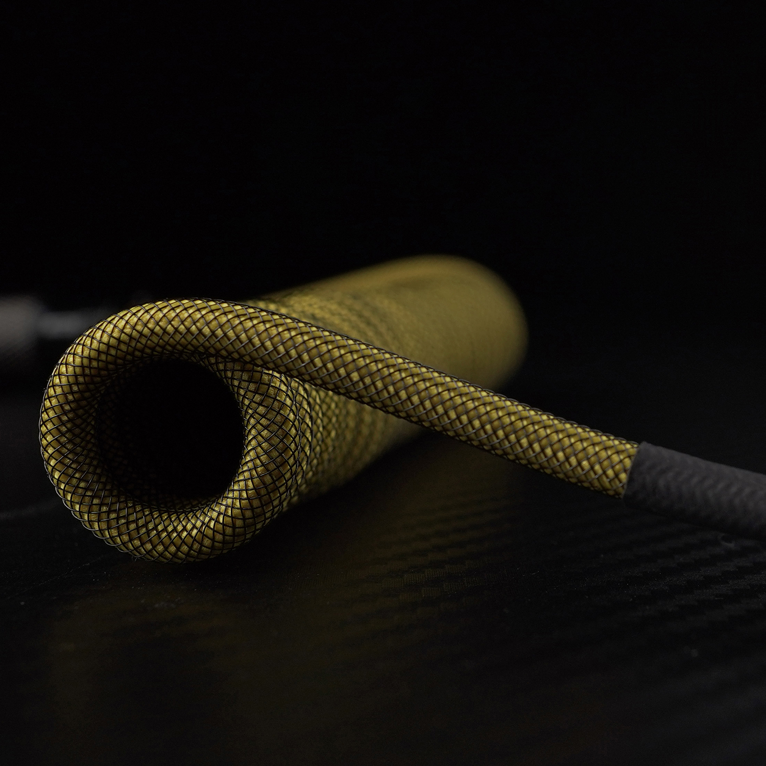 AC701 Yellow Cable Rizado USB C a USB A 17