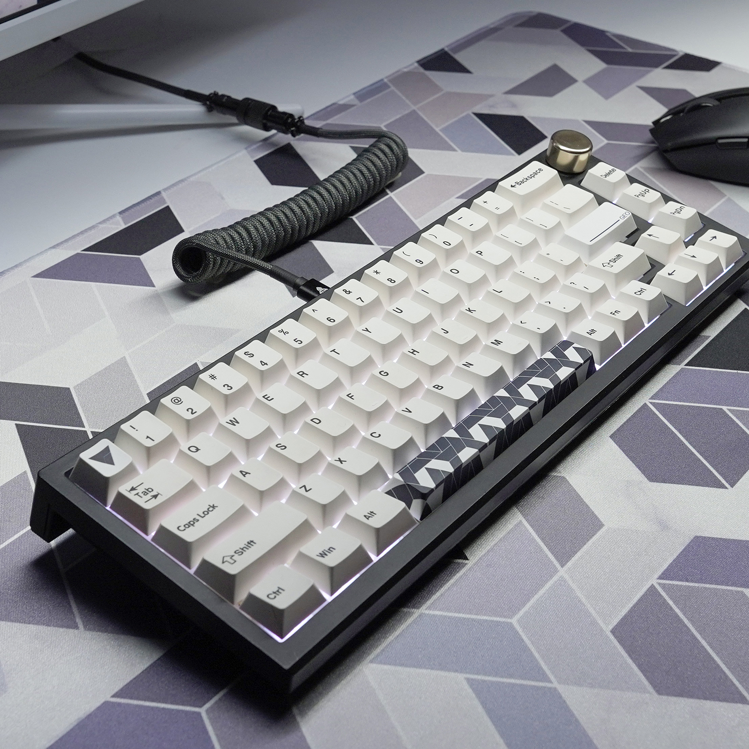 AC701 Yellow Cable Rizado USB C a USB A 19