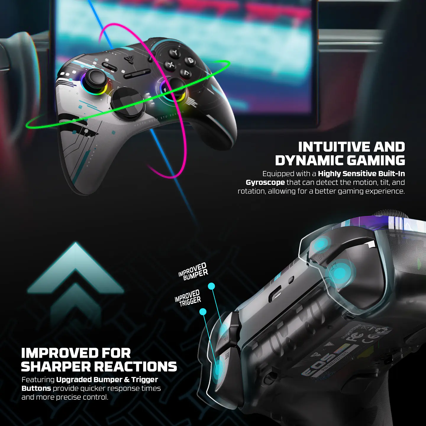 WGP15V2s EOS PRO II S Orion Control Inalámbrico Multiplataforma Android iOS MacOS Switch 17