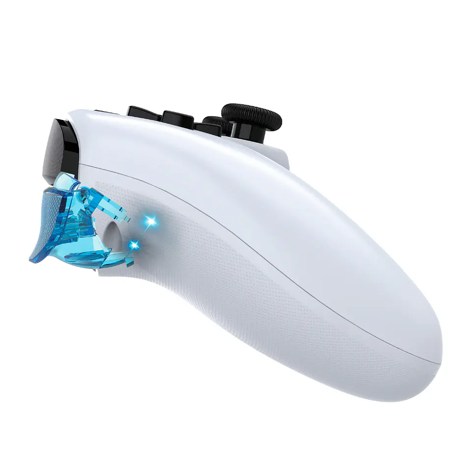 WGP16 NOVA II White Control Inalámbrico Multiplataforma Switch 2 PC PS4 10