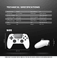WGP16 NOVA II White Control Inalámbrico Multiplataforma Switch 2 PC PS4 - Miniatura 16