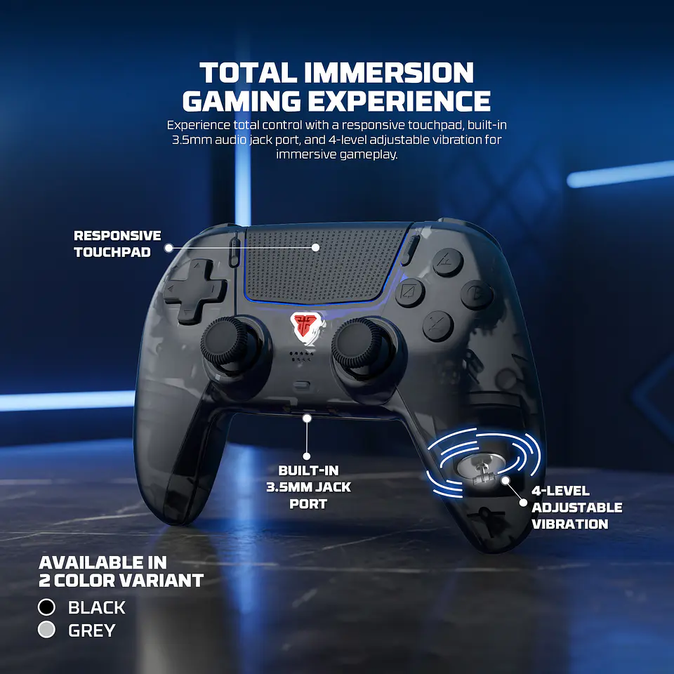 WGP16D NOVA II D Black Control Inalámbrico PS5 Nativo Multiplataforma PlayStation 10
