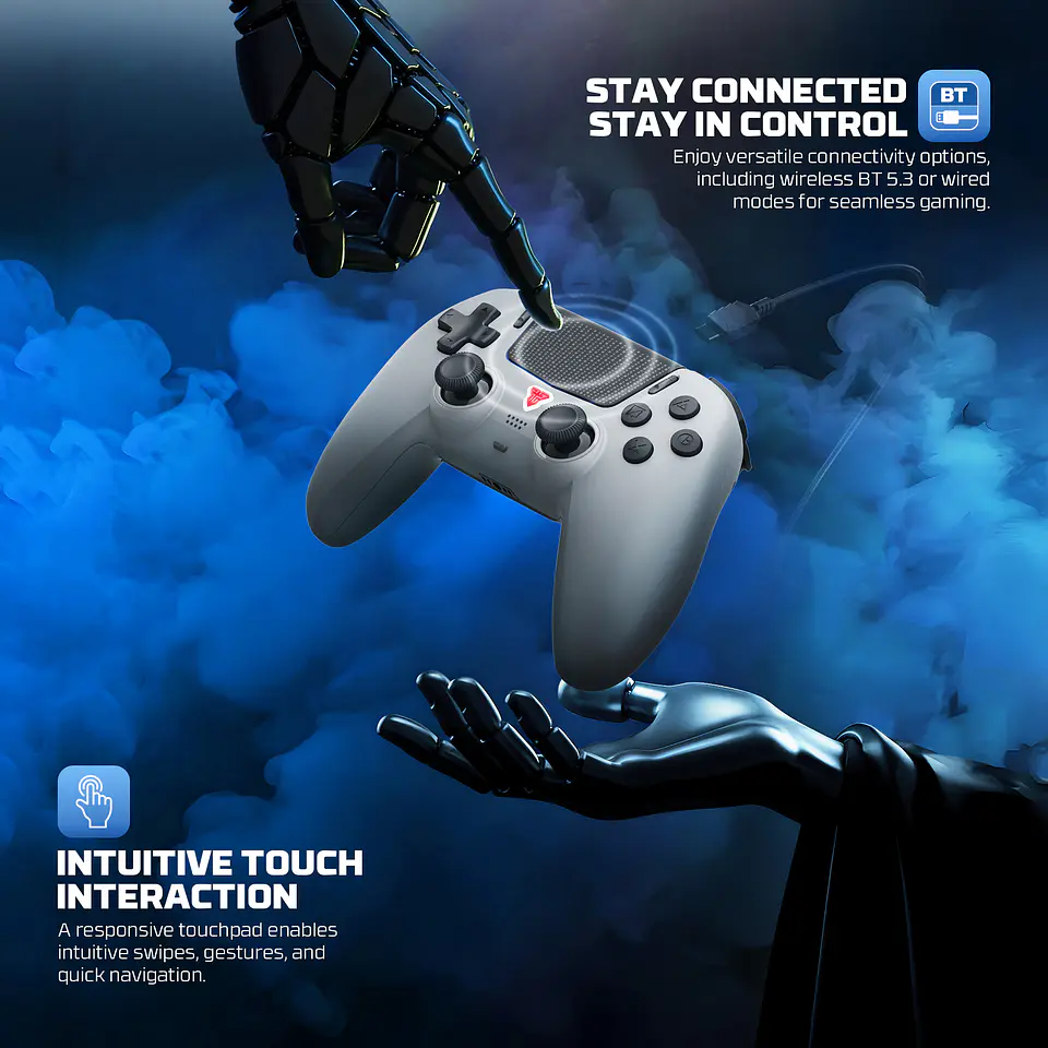 WGP16D NOVA II D Grey Control Inalámbrico PS5 Nativo Multiplataforma PlayStation 17