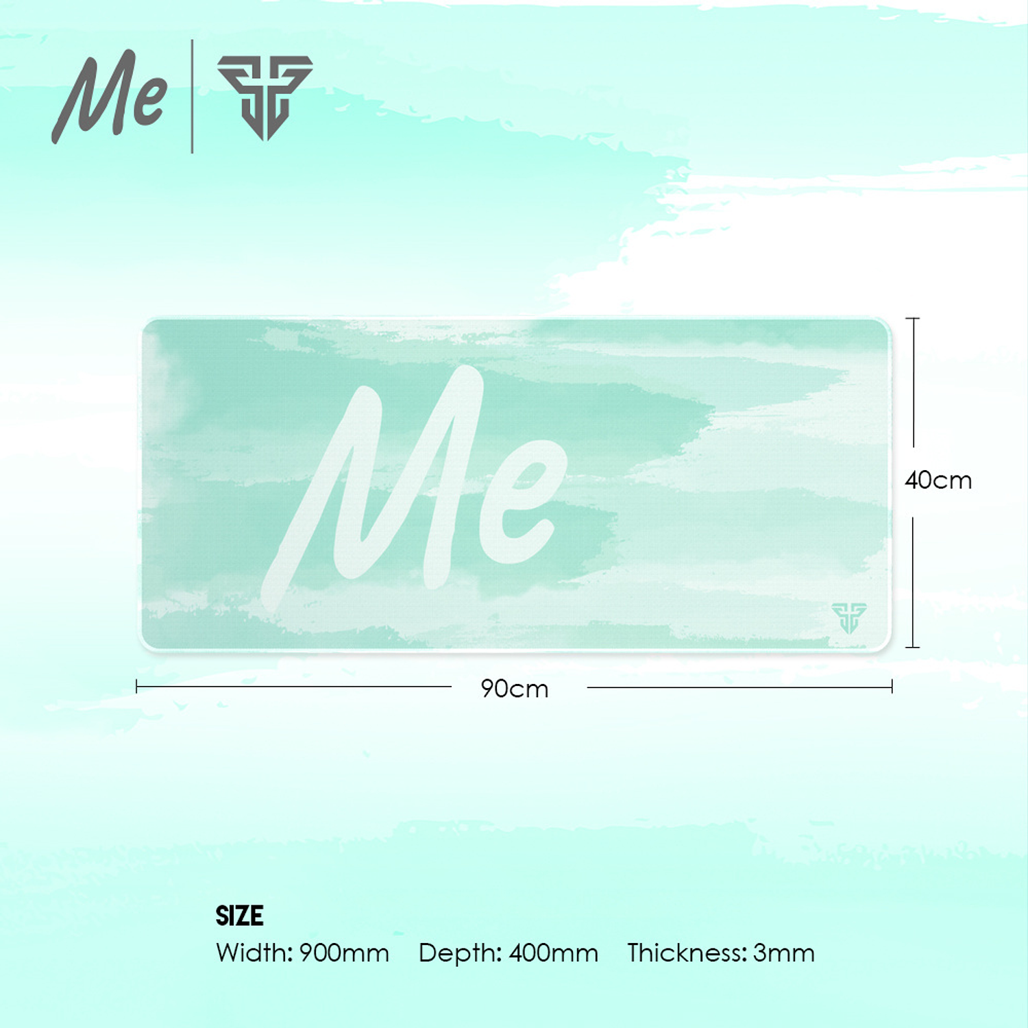 MP904 AGILE Mint Mousepad Talla XL Mix Edition 4