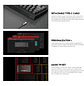 MK857 MAXFIT61 Black Teclado Mecánico 60% Layout USA - Miniatura 7