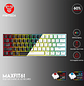 MK857 MAXFIT61 Black Teclado Mecánico 60% Layout USA - Miniatura 10