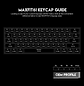 MK857 MAXFIT61 Black Teclado Mecánico 60% Layout USA - Miniatura 9