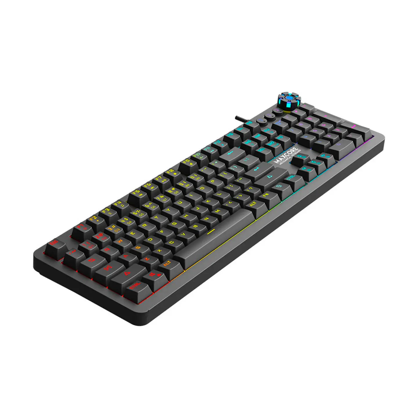 MK852 MAXCORE Black Teclado Mecánico 100% Layout USA 4