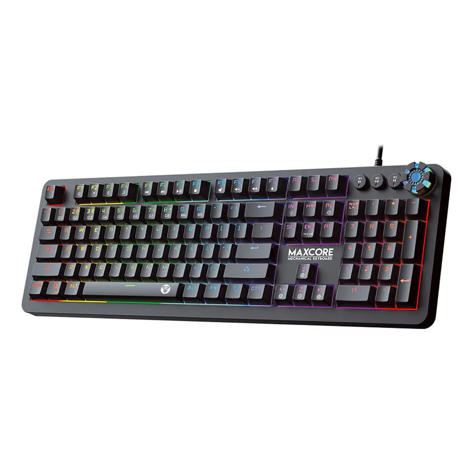MK852 MAXCORE Black Teclado Mecánico 100% Layout USA 3
