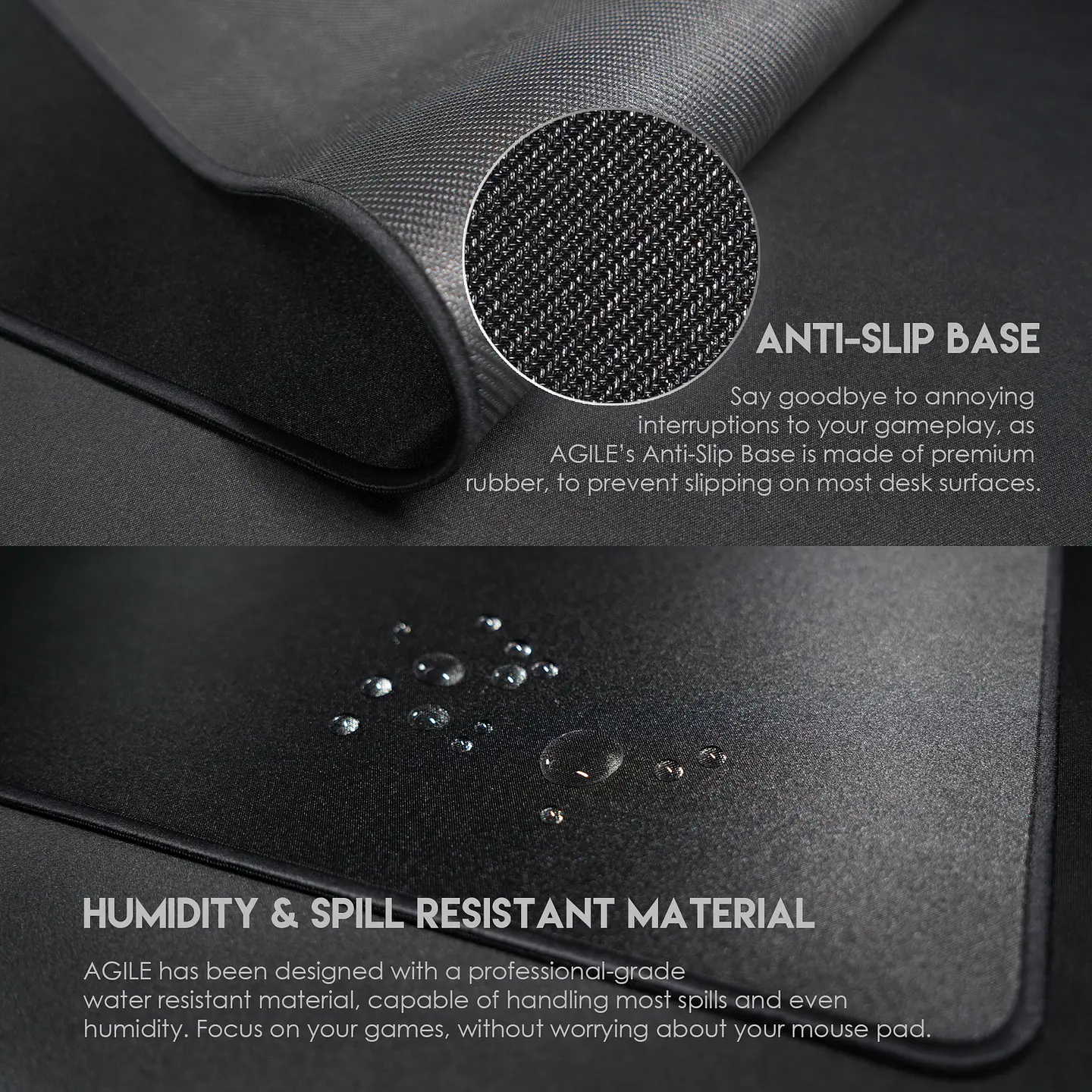MP453 AGILE Black Mousepad Talla L Mix Edition 5
