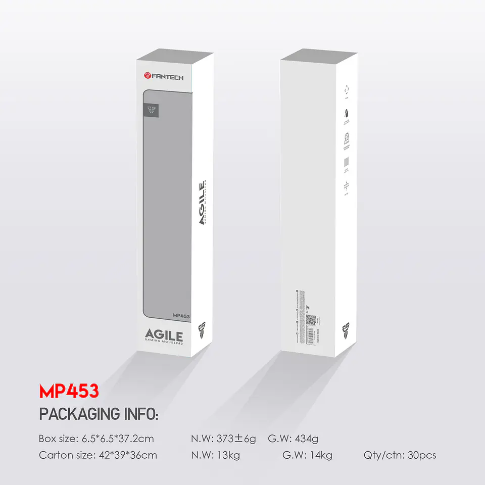 MP453 AGILE Grey Mousepad Talla L Mix Edition 14