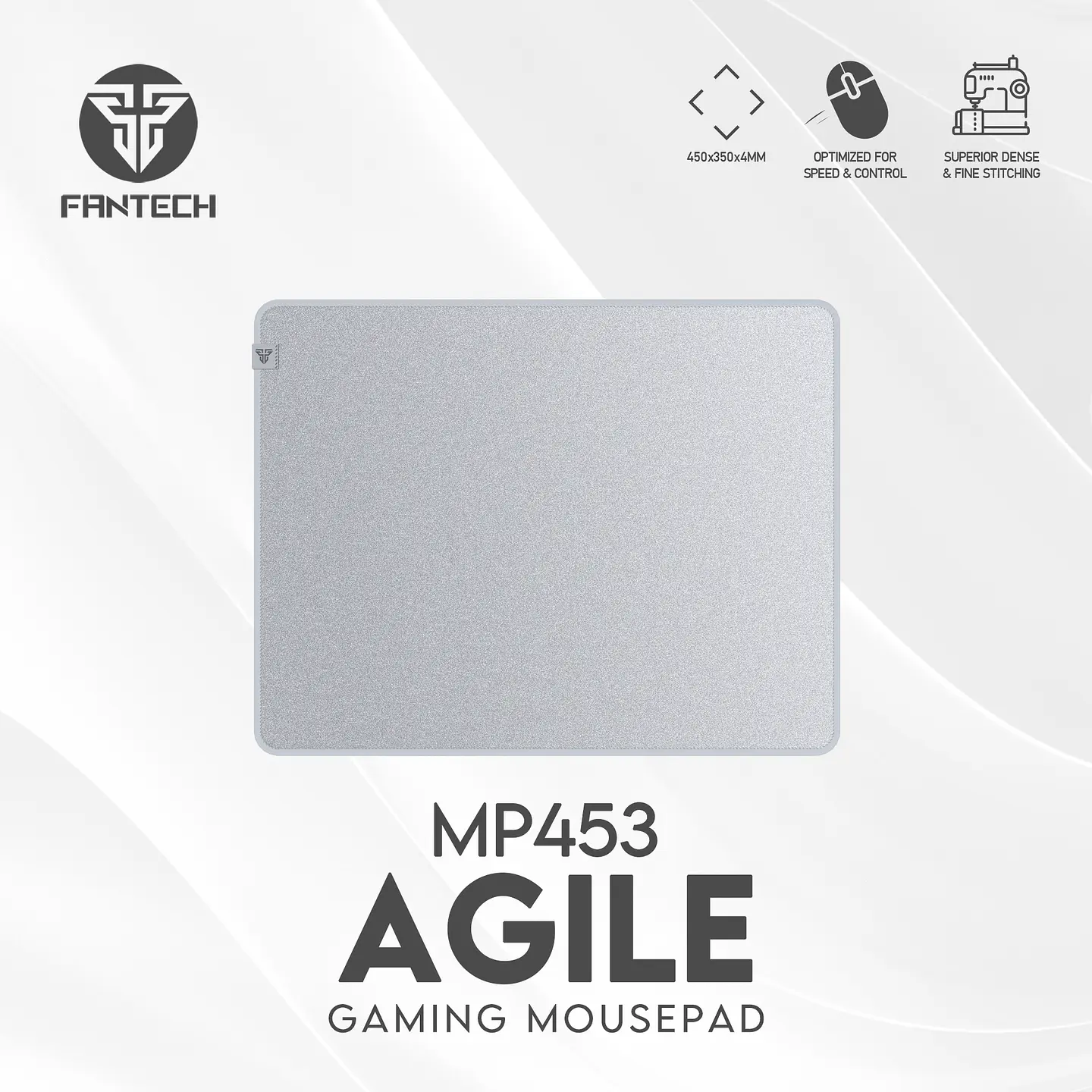 MP453 AGILE Grey Mousepad Talla L Mix Edition 11