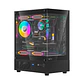 Crystal Z1CM Plus Black Gabinete PC + 3 Ventiladores ARPW Formula V Line - Miniatura 1