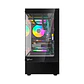 Crystal Z1CM Plus Black Gabinete PC + 3 Ventiladores ARPW Formula V Line - Miniatura 3