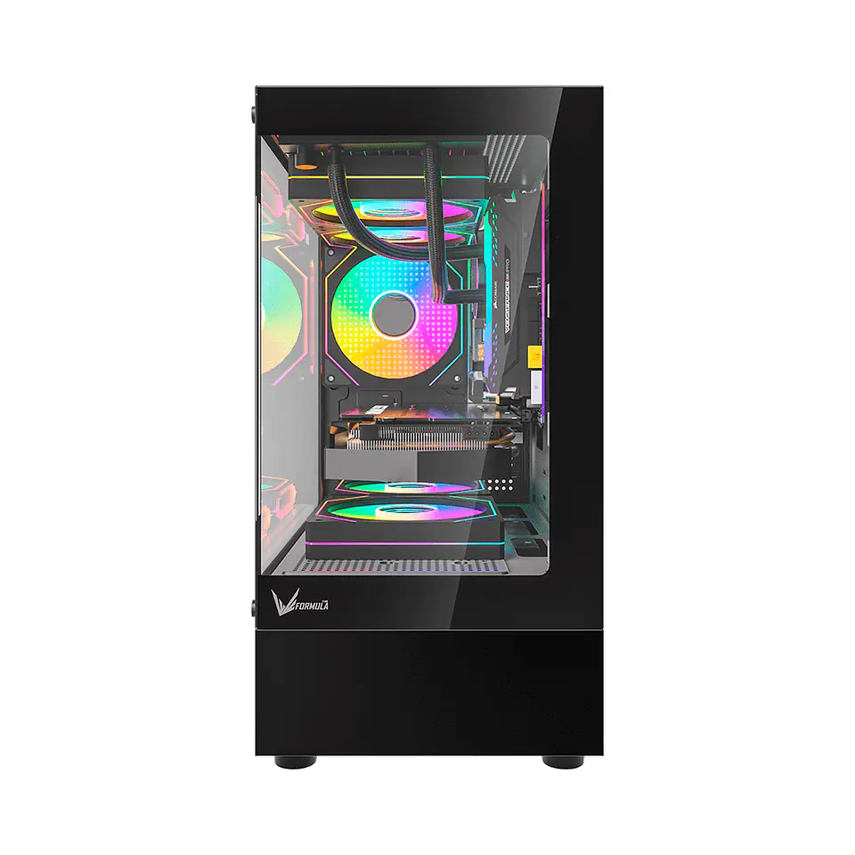 Crystal Z1CM Plus Black Gabinete PC + 3 Ventiladores ARPW Formula V Line 3