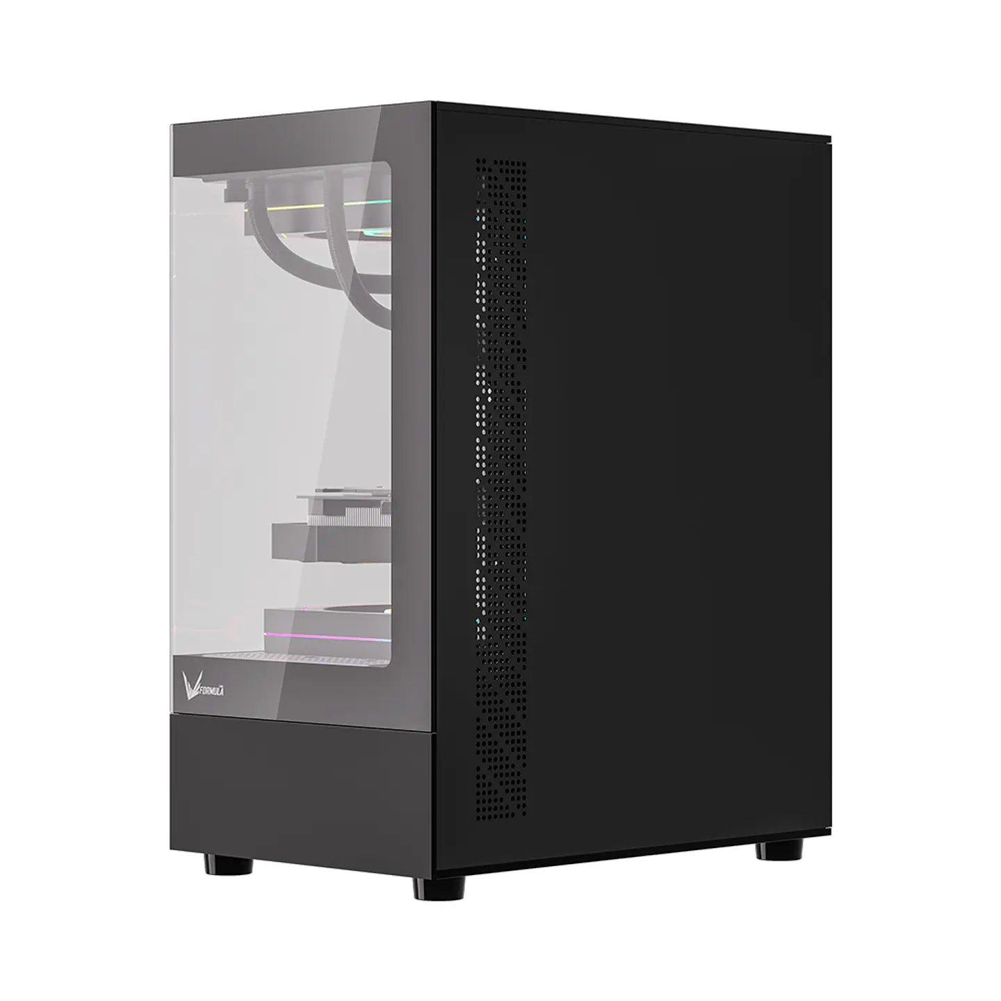 Crystal Z1CM Plus Black Gabinete PC + 3 Ventiladores ARPW Formula V Line 4
