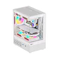 Crystal Z1CM Plus White Gabinete PC + 3 Ventiladores ARPW Formula V Line - Miniatura 2