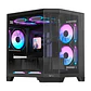 Crystal Z6M Floe Black Gabinete PC + 3 Ventiladores ARPW - Miniatura 1