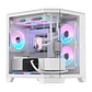 Crystal Z6M Floe White Gabinete PC + 3 Ventiladores ARPW - Miniatura 1