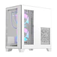 Crystal Z6M Floe White Gabinete PC + 3 Ventiladores ARPW - Miniatura 6