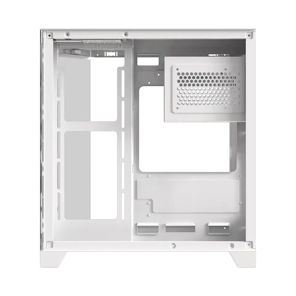 Crystal Z6M Floe White Gabinete PC + 3 Ventiladores ARPW 8