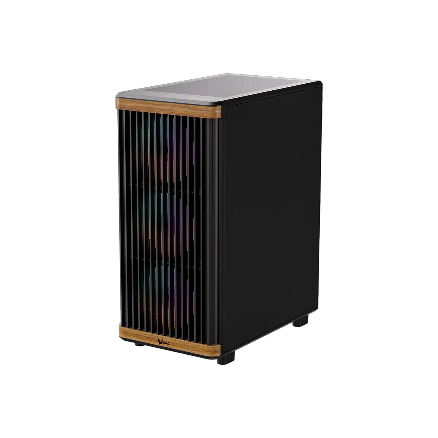 Timberline T1 Black Gabinete PC + 4 Ventiladores RGB 5