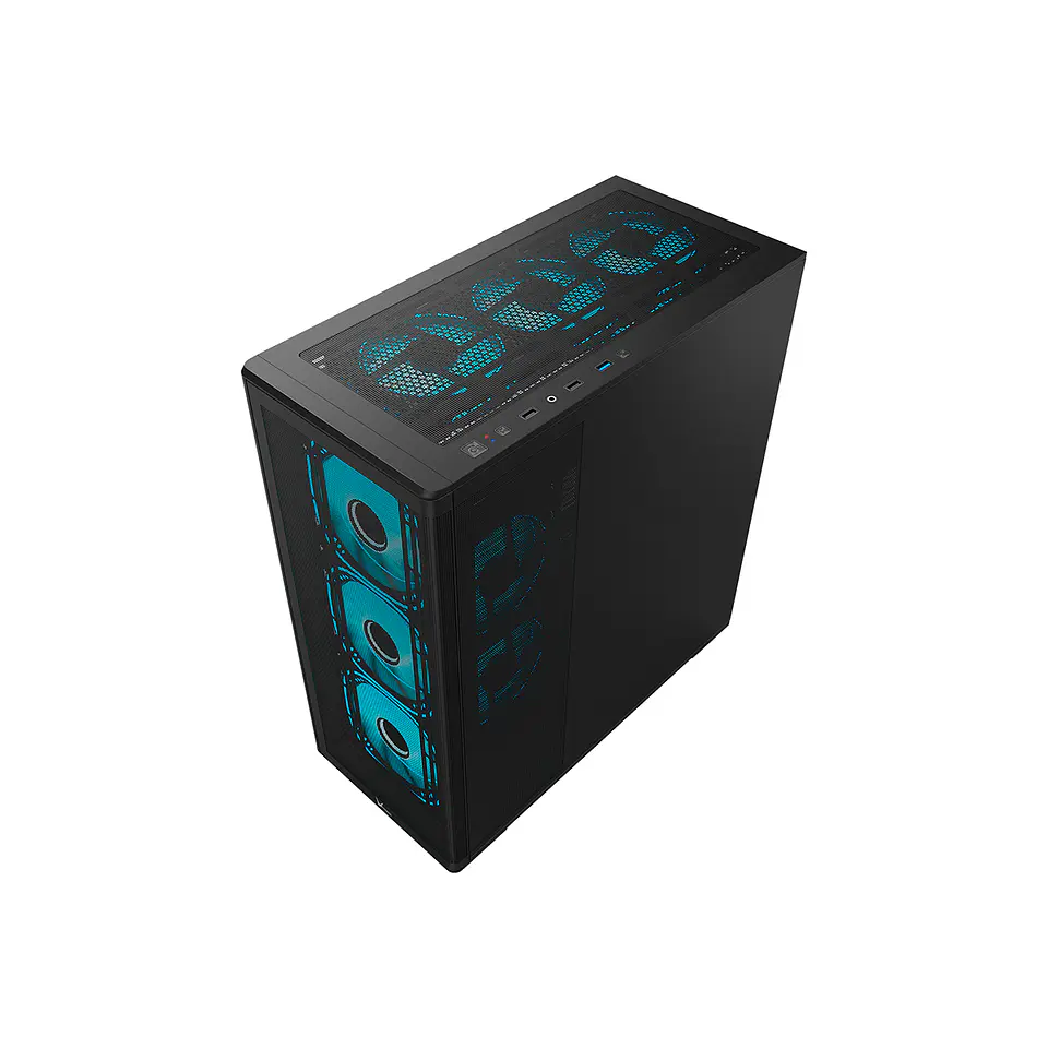 Air Flow G5 Plus Black Gabinete PC + 4 Ventiladores ARPW 2
