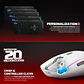 WG7DV2RD CRYPTO II Black Mouse Inalámbrico 12.000 DPI - Miniatura 11