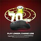 WG9RD KANATA Wireless Black Mouse inalámbrico 12.000 DPI con dock de carga RGB - Miniatura 10