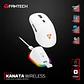 WG9RD KANATA Wireless White Mouse inalámbrico 12.000 DPI con dock de carga RGB - Miniatura 16
