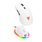 WG9RD KANATA Wireless White Mouse inalámbrico 12.000 DPI con dock de carga RGB - Miniatura 1