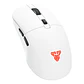 WG9RD KANATA Wireless White Mouse inalámbrico 12.000 DPI con dock de carga RGB - Miniatura 2