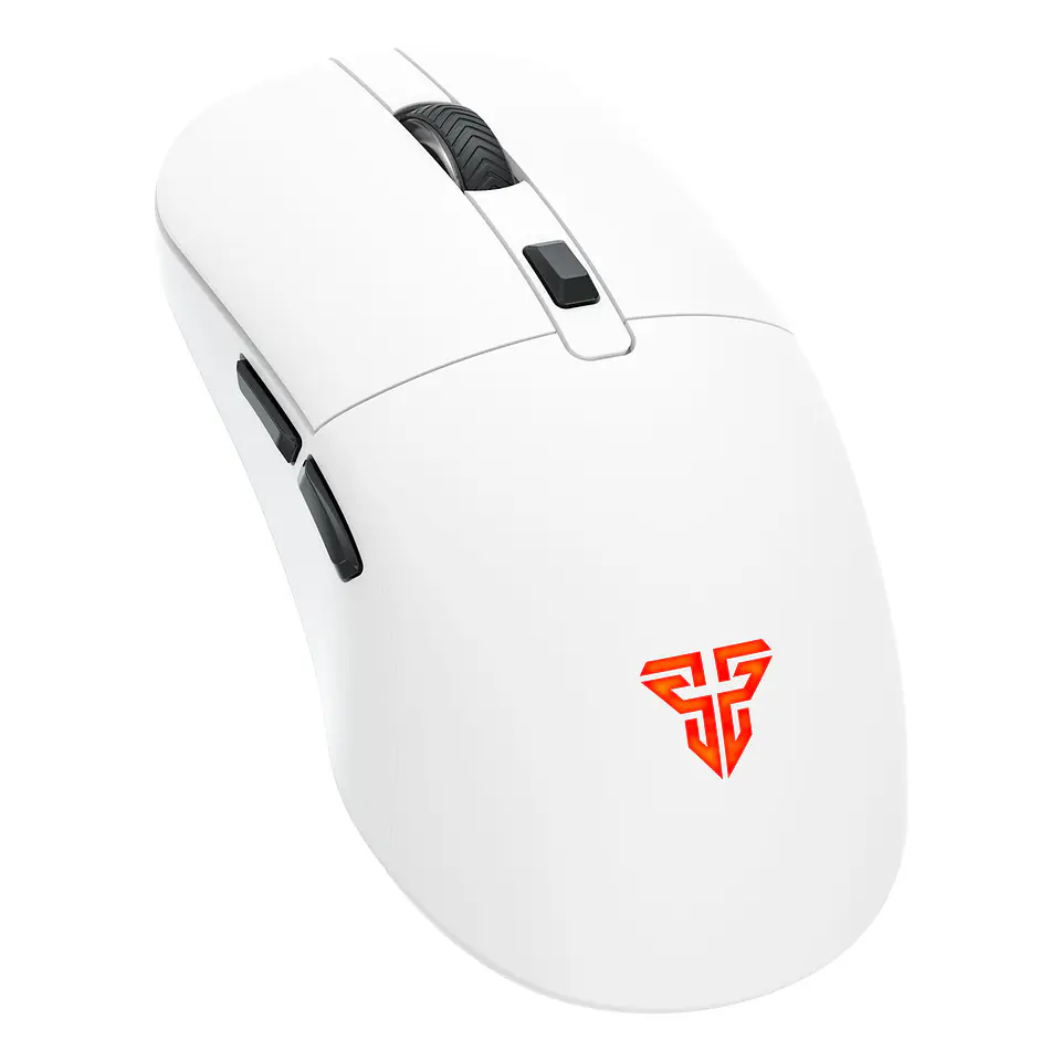 WG9RD KANATA Wireless White Mouse inalámbrico 12.000 DPI con dock de carga RGB 2