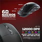 WG9RD KANATA Wireless Blue Mouse inalámbrico 12.000 DPI con dock de carga RGB - Miniatura 11
