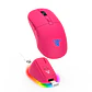 WG9RD KANATA Wireless Rosie Pink Mouse inalámbrico 12.000 DPI con dock de carga RGB - Miniatura 1