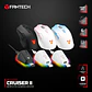 WG11V2RD Cruiser II Black Mouse inalámbrico 2.400 DPI con dock de carga RGB - Miniatura 10
