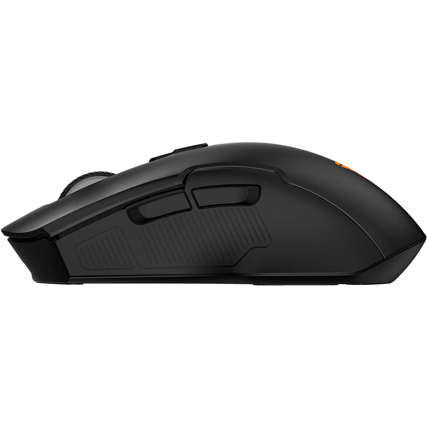 WG11V2RD Cruiser II Black Mouse inalámbrico 2.400 DPI con dock de carga RGB 4