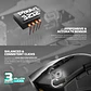 WG11V2RD Cruiser II Pink Mouse inalámbrico 2.400 DPI con dock de carga RGB - Miniatura 9