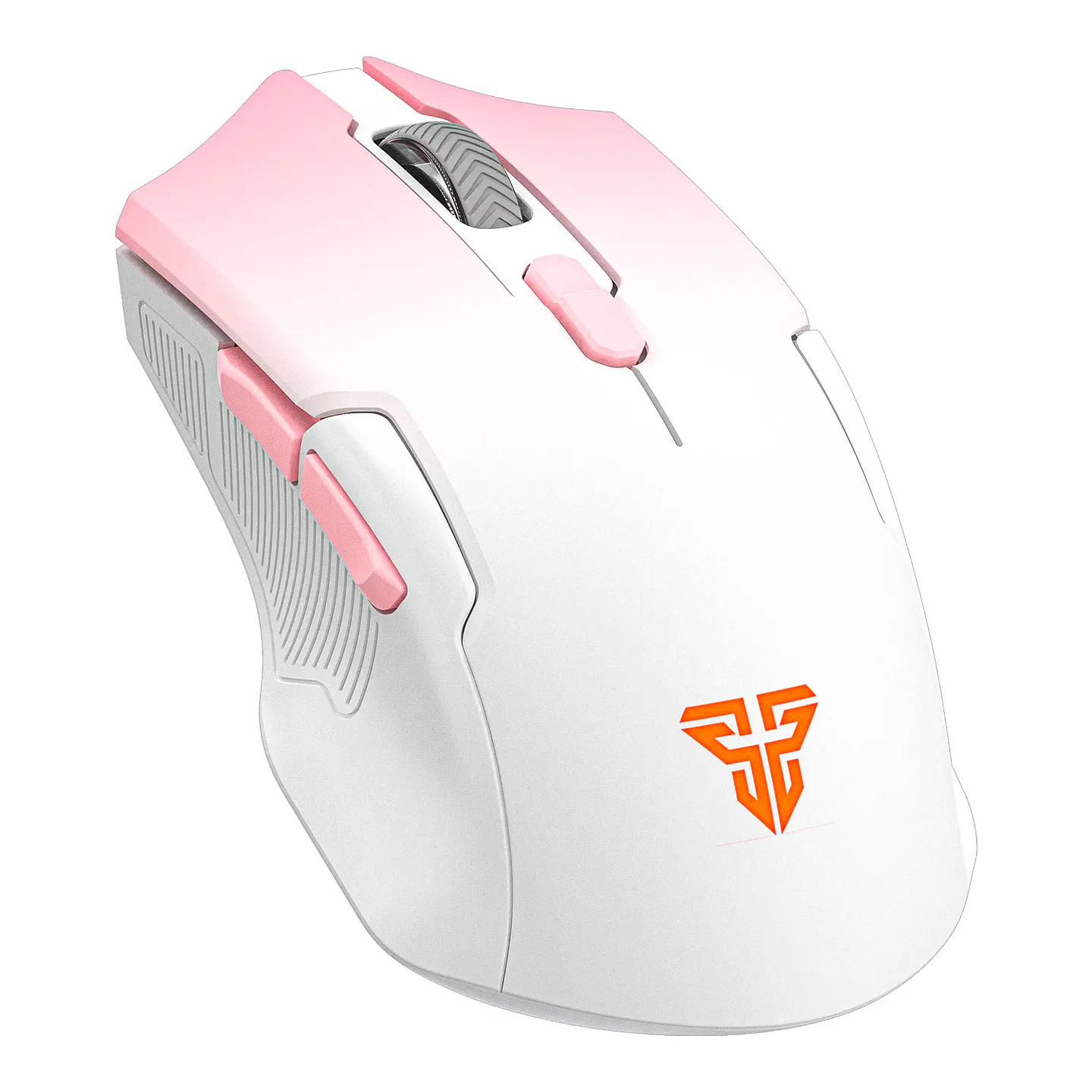 WG11V2RD Cruiser II Pink Mouse inalámbrico 2.400 DPI con dock de carga RGB 2