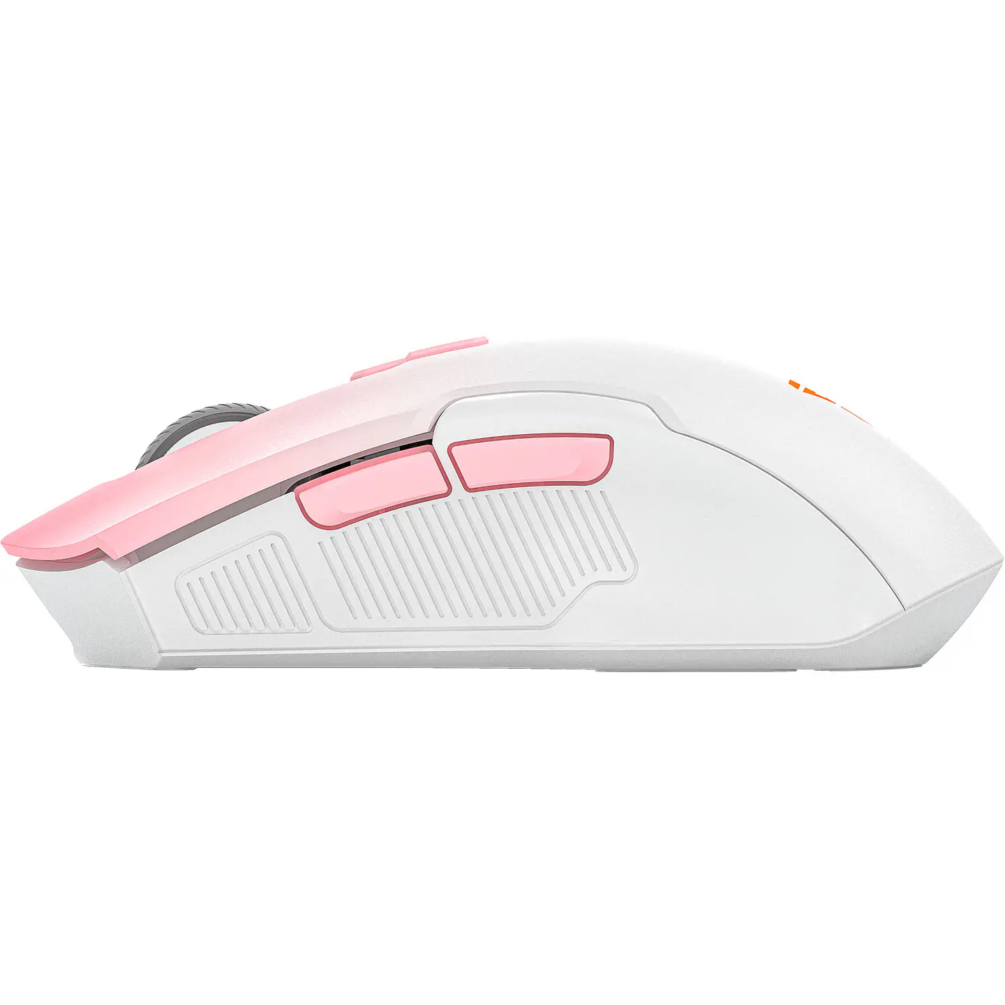 WG11V2RD Cruiser II Pink Mouse inalámbrico 2.400 DPI con dock de carga RGB 5